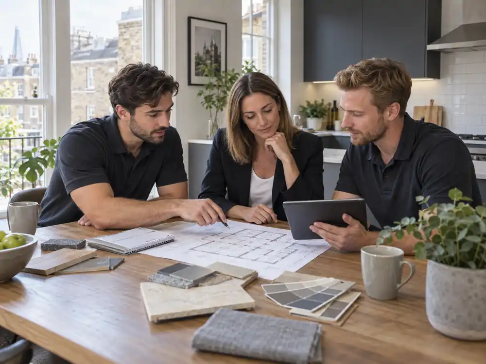 Property work being planned with a clear task list