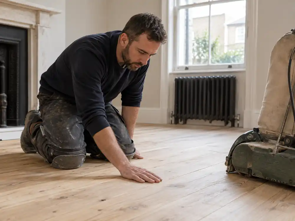 Careful preparation and finishing during floor sanding