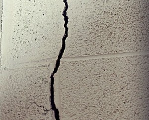 Crack in Interior Wall Crack in an Interior Wall