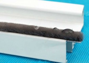 Weather Strip Weather Strip Attached to Window Frame