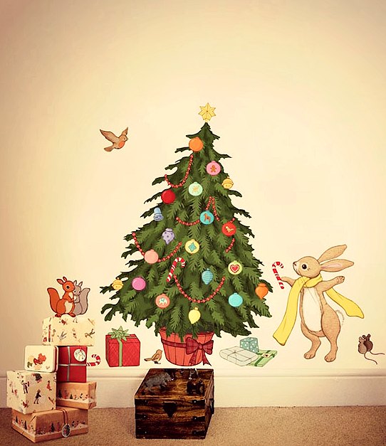 Christmas Tree Sticker A Christmas Tree Alternative Sticker