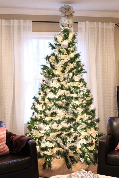 Tree With Box Stable Christmas Tree