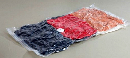 Vacuum Bag With Clothes