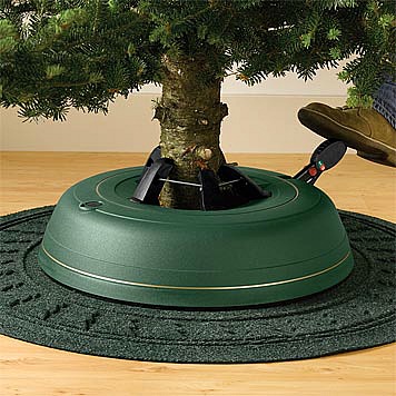 Holiday Tree With a Watering Stand