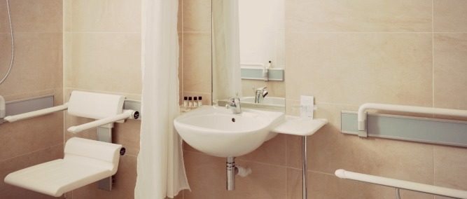 Disabled People-Friendly Bathroom