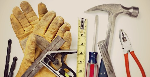 Pile of Handyman Equipment