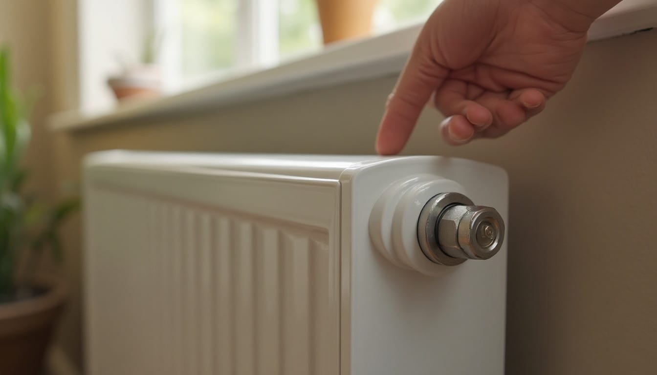 radiator cold at bottom